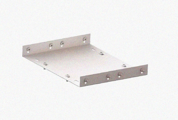 Соединитель лотковый замковый СЛЗ-300х50х1,0 УХЛ1, оцинкованный лист, S1,0