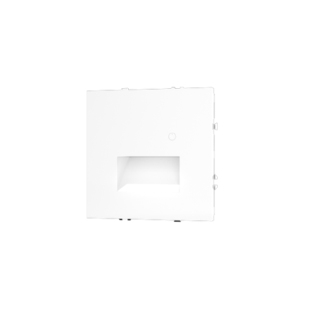 Подсветка светодиодная встраиваемая Voltum S70 с датчиком, (белый глянцевый)