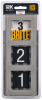 BRITE Рамка 3-мест. РУ-3-2-БрД стекло дым. IEK