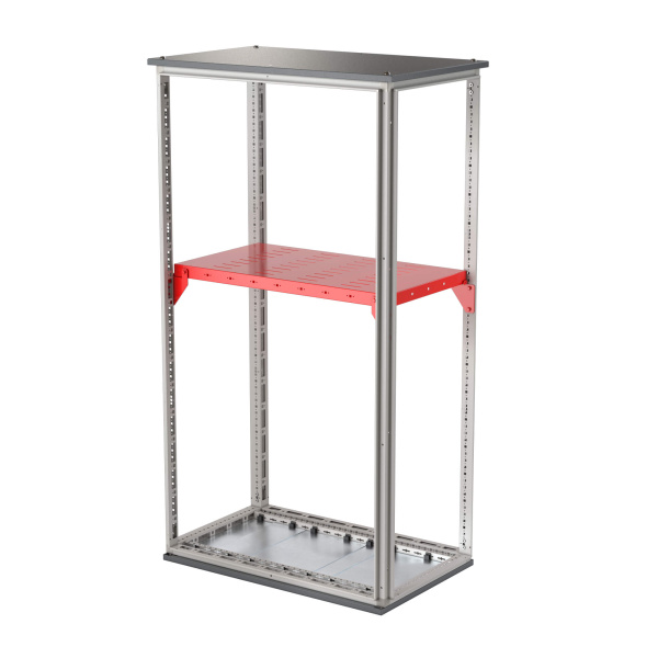 Полка усиленная фиксированная, Г = 1000 мм, для шкафов DAE/CQE шириной 600 мм DKC