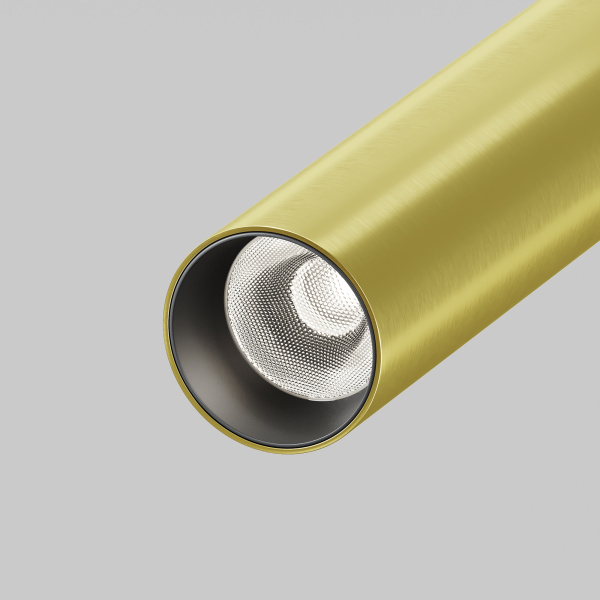 Трековый светильник LED 6Вт Черный и Латунь IP20 Magnetic track system Exility TR141-2-6W4K-M-BS Technical Maytoni