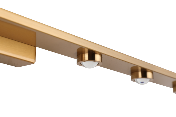 Бра SCOUP ZRS.1823.50 9Вт COB 4000K IP20 Латунь Zortes