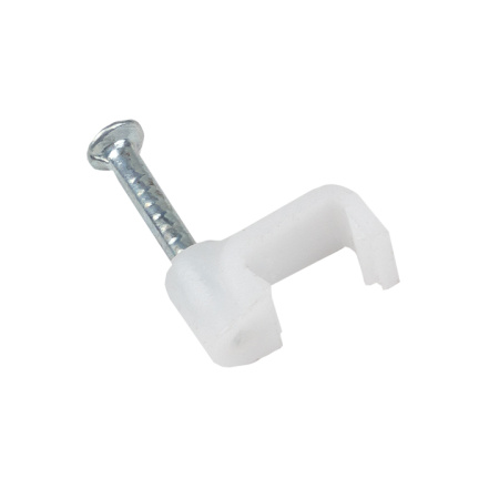 Скоба крепежная квадратная (плоская) (6мм) (50шт) PROxima EKF