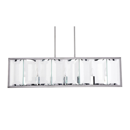 Подвесной светильник 7*E14 40Вт Хром IP20 Cerezo MOD202PL-07N Maytoni