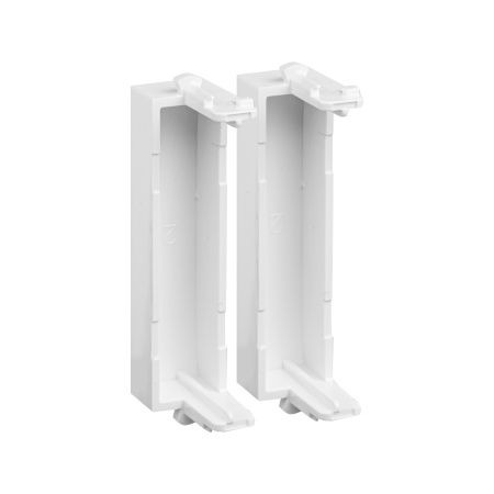 Комплект модульных заглушек "Avanti", "Белое облако", 0,5 модуля 2 штуки DKC