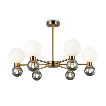 Потолочный светильник 12*G9 25Вт Латунь IP20 Bony FR5394CL-12BS Freya