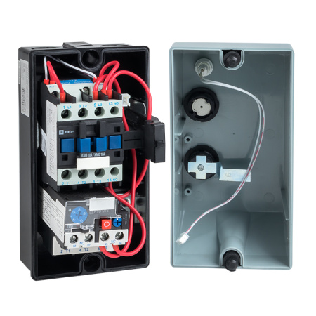 Пускатель в корпусе IP65 КМЭ 18А 400В с РТЭ Ir-12-18А и индик, PROxima EKF