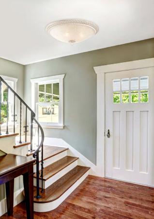 Потолочный светильник 4*E27 40Вт Белый с Золотом IP20 Pascal C908-CL-04-W Maytoni