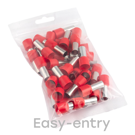 Наконечник штыревой втулочный изолированный НШвИ 35,0-16 (50шт) PROxima EKF