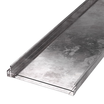 Лоток неперфорированный Стандарт 400х50х3000 (1,0 мм) (6 м/уп) Промрукав