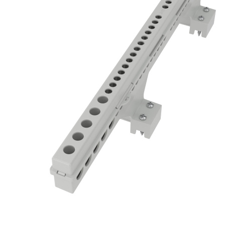 Клеммный блок (2х18 мод. + суппорты) в комплекте с крепежом DKC