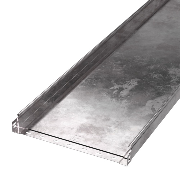 Лоток неперфорированный Стандарт 400х50х3000 (1,0 мм) (6 м/уп) Промрукав