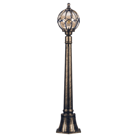 Светильник садово-парковый Feron PL3706 круглый, столб 60W 230V E27, черное золото