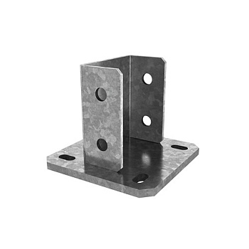 Опора №7, для СТРАТ профиля 82х41 мм, толщ. 4,0 мм, гальван. цинк Ostec