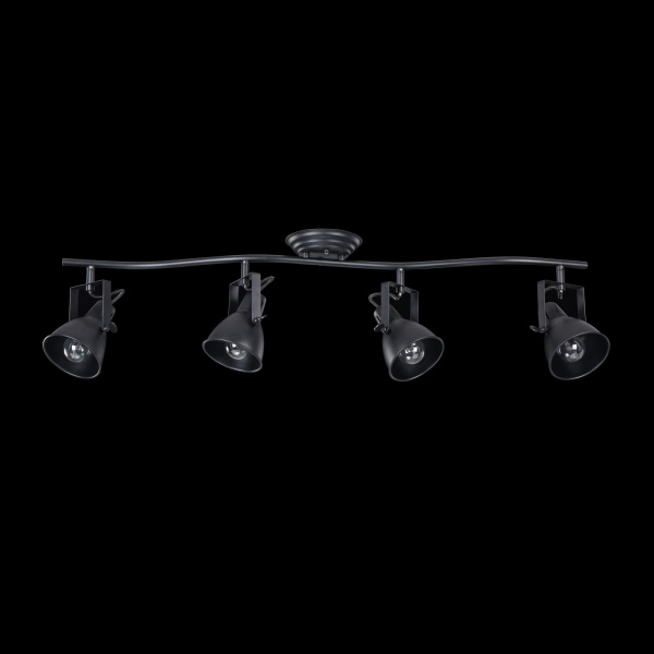 Светильник спот 4*E14 40Вт Черный IP20 Ibbi FR4276-CW-04-B Freya