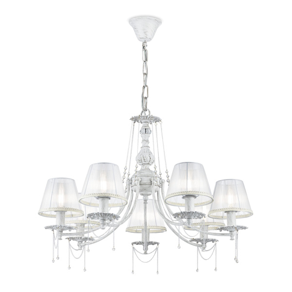 Люстра 7*E14 40Вт Белый IP20 Lolita ARM305-07-W Maytoni