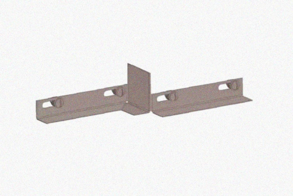 Соединитель-переходник замковый ПУгПЗ 100х80 УТ1,5 (правый), горячее цинкование, S1,0