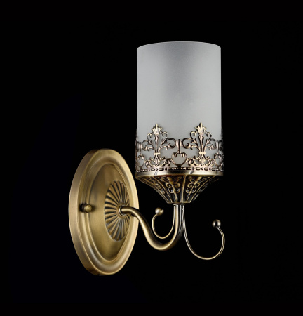 Настенный светильник (бра) 1*E14 60Вт Бронза IP20 Sherborne FR2563-WL-01-BZ Freya