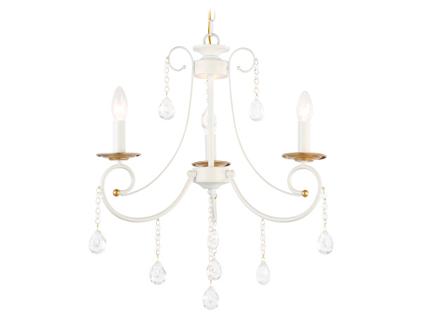 Светильник подвесной TR4915/3 WH/GD белый/золото E14/3 max 40W D550*860 Ambrella Light