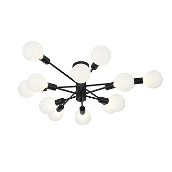 Люстра потолочная Черный E27 12*60Вт SL419.402.12 EVOLUCE