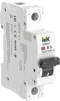 Выключатель автоматический ВА МОД M06N-DC 1П B 5А ARMAT IEK