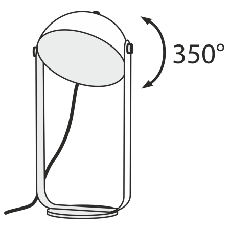 Настольная лампа 6Вт 3000K Черный IP20 Hygge MOD047TL-L5B3K Technical