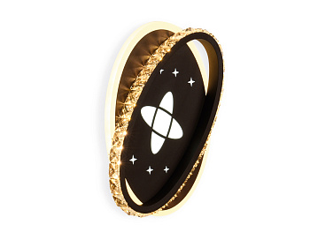 Настенный светодиодный светильник с хрусталем FA233 CF/S кофе/песок LED 4200K/6400K 30W 210*260*50 Ambrella Light