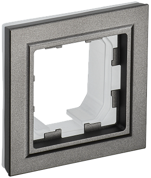 BRITE Рамка 1-местная IP44 РУ-1-БрТБ-44 темная бронза IEK