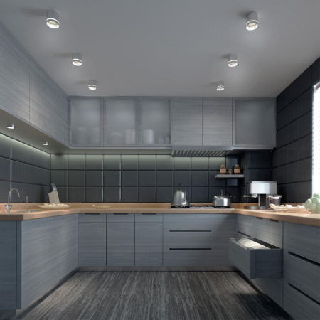 Св-к накл.IP20 LED 4000K 12W 220V ARUM серебро NOVOTECH