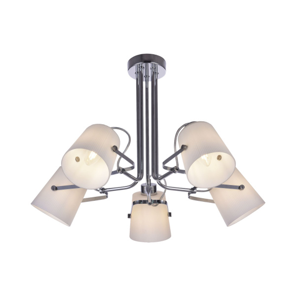 Потолочный светильник 5*E14 40Вт Хром IP20 Nonna FR5691PL-05CH Freya