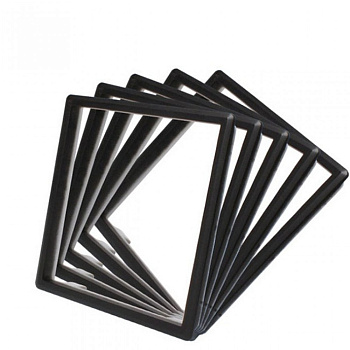 Декоративная рамка Черная Livolo