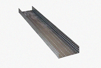 Лоток перфорированный ЛМ 100х65х3000 УТ1,5, оцинкованный лист, S1,2