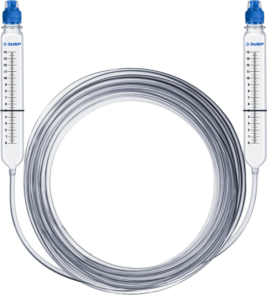 Гидроуровень с усиленными измерительными колбами Профессионал 7 м ЗУБР