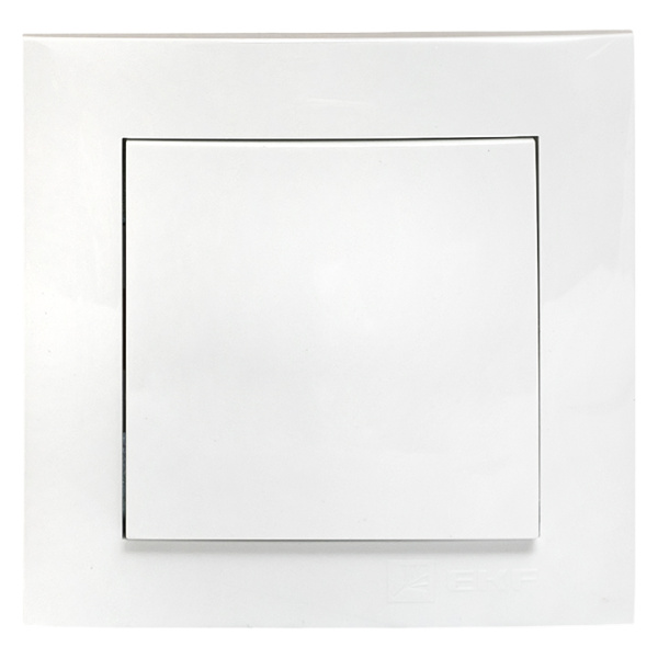 Валенсия выключатель 1-кл, 10А белый перекрестный PROxima EKF