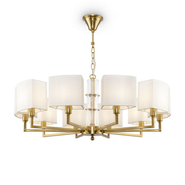 Подвесной светильник 10*E14 40Вт Золото IP20 Metropolitan H015PL-10G Maytoni