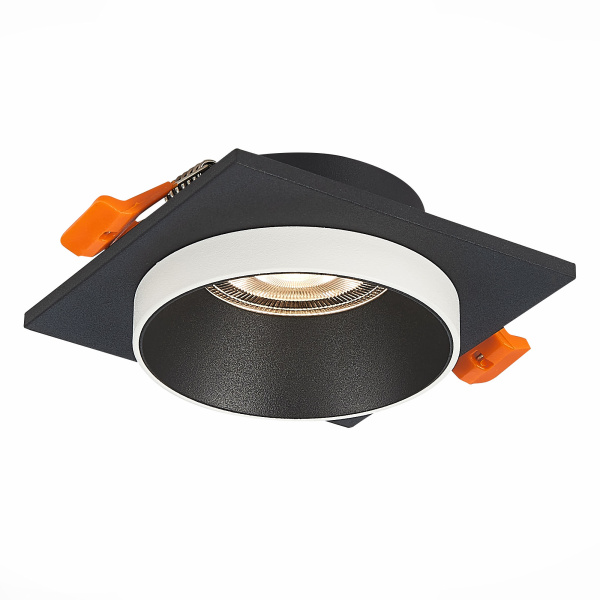 Светильник встраиваемый Черный GU10 1*50Вт L92xW92xH38 220В Без ламп ST206.418.01 ST LUCE