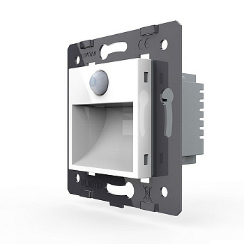 Подсветка лестницы, пола с датчиком движения, цвет белый (механизм) Livolo