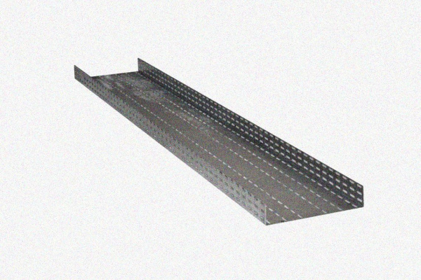 Лоток глухой ЛМГ 400х50х3000 УТ1,5, оцинкованный лист, S1,0