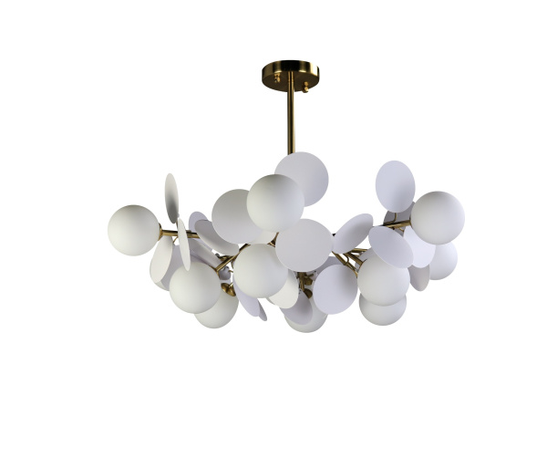 Люстра FLORET ZRS.01201.12 84Вт G9 IP20 Бронза Zortes