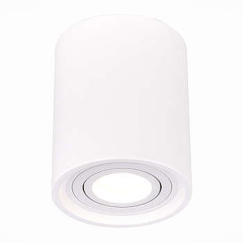 Светильник потолочный Белый GU10 1*50Вт IP20 D100xH120 180-240В Без ламп ST156.502.01 ST LUCE