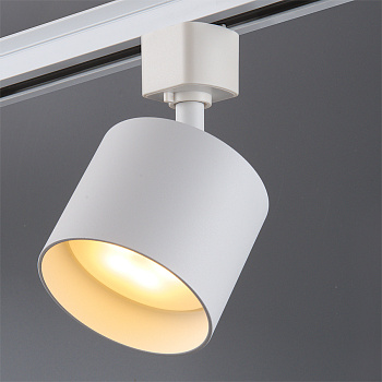 Светильник трековый 1ф. GTR-GX53-1-IP40-W белый под лампу GX53 однофазный 80*80*70 1/50 General