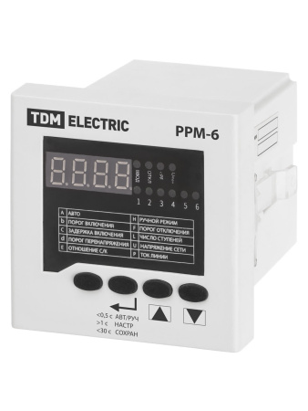 Регулятор реактивной мощности без защиты от гармоник РРМ-6 TDM