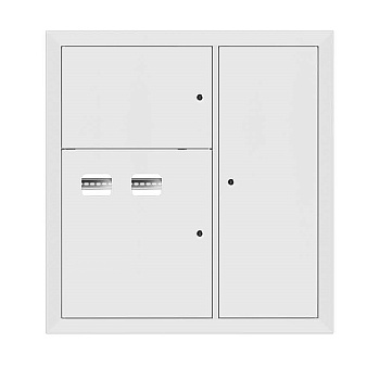 Щит этажный 2 кв, RAL9003 (1000х950х150) PROxima EKF