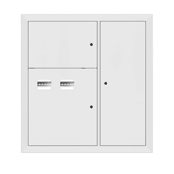 Щит этажный 2 кв, RAL9003 (1000х950х150) PROxima EKF