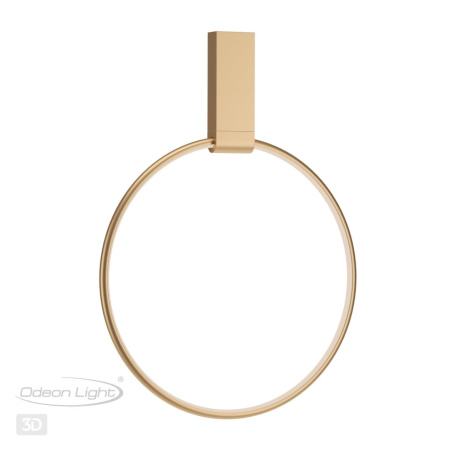 Потолочный регулируемый IP20 LED 30W 1380Лм 3000K ANNEL металл/золото ODEON LIGHT