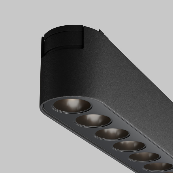 Трековый светильник LED 12Вт Черный IP20 Magnetic track system Radity TR082-1-12W4K-M-B Technical Maytoni