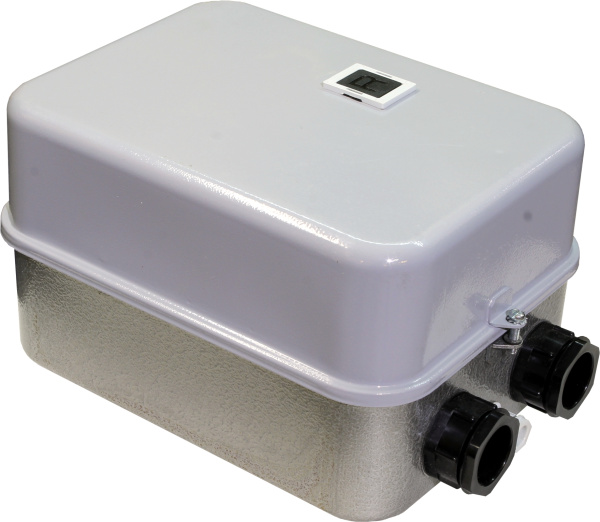 Пускатель электромагнитный ПМ12-040210 У2 В, 380В/50Гц, 1з, 40А, нереверсивный, с реле РТТ-121 28,0-40,0А, в корпусе IP54, с кнопкой R Электротехник