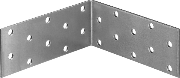 Уголок крепежный равносторонний УКР-2.0, 40х100х100 х 2мм, ЗУБР