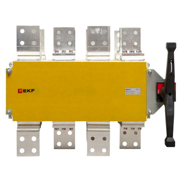 Рубильник-переключатель 2000A 4П c рукояткой управления для прямой установки PowerSwitch EKF