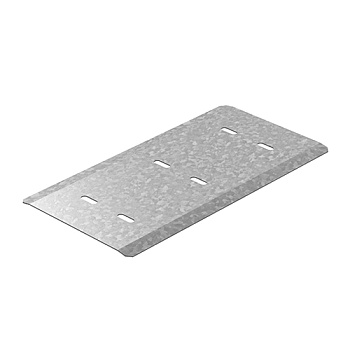 Протектор соединения лотков УЛ шириной 300 мм, толщ. 1,5 мм, гор. цинк